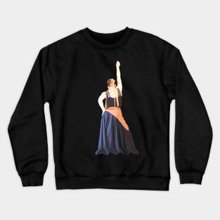 flamenco dancer Crewneck Sweatshirt